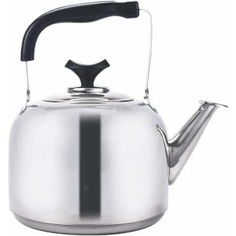 La Bouilloire de thé, l'acier Inoxydable 304 de 600ml Gardent La Bouilloire  de Versement de thé Universelle Chaude pour le café (Beige) : :  Cuisine et Maison