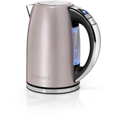 Bouilloire à température réglable 1.7l 3000w rose - Cuisinart - cpk17pie
