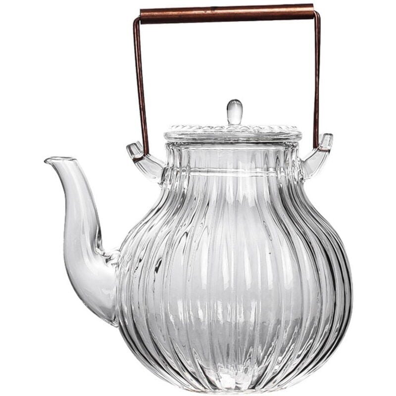 Bouilloire à thé résistante à la chaleur Bouilloire à eau chauffante Bouilloire à thé portable pour cuisinière pour la maison