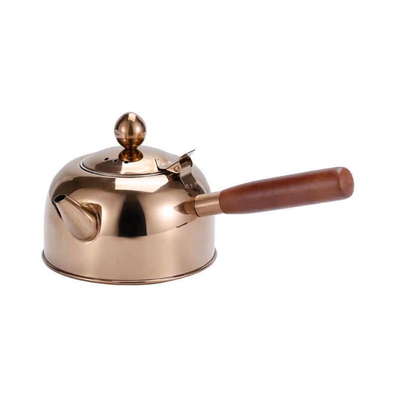 Bouilloire à thé sifflante Théière sur cuisinière Théière en acier inoxydable 3L Bouilloire à thé à café Récipient à eau chauffante Bouilloire