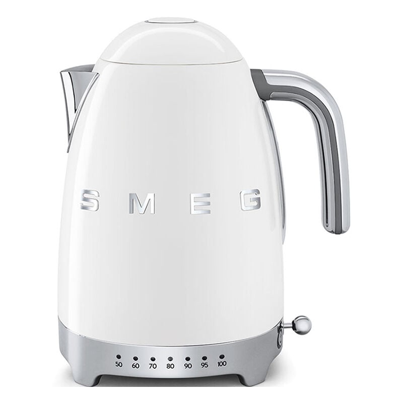 Smeg - Bouilloire sans fil 1.7l 2400w blanc klf04wheu
