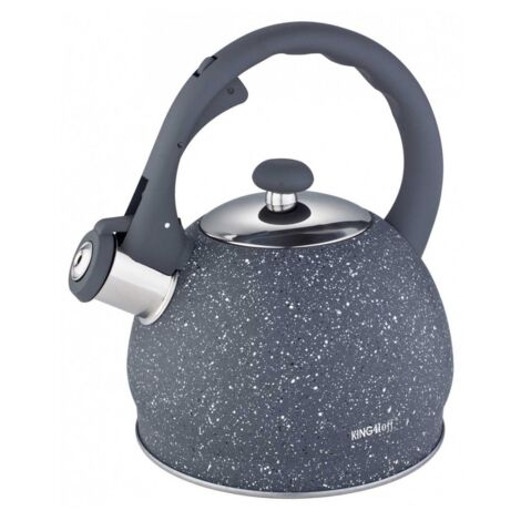 BOUILLOIRE AVEC SIFFLET 2L KINGHOFF KH-1405 MARBRE