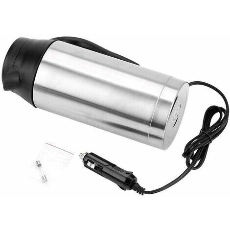 -Bouilloire Camion - Voiture Chauffage Bouilloire Portable 750ml 24V Camion Voiture Voyage Bouilloire Bouteille Chauffe-Eau for Boire du Café thé