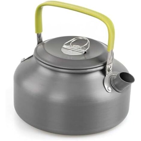 Bouilloire Camping - Bouilloire Portative 0.8 L - En Aluminium Anodisé Dur - Pour Randonnée Et Trekking - 1 Pièce
