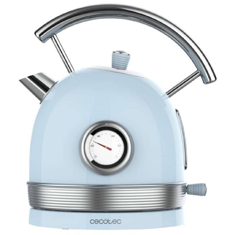 Cecotec - Bouilloire Thermosense 420 Vintage Light Blue