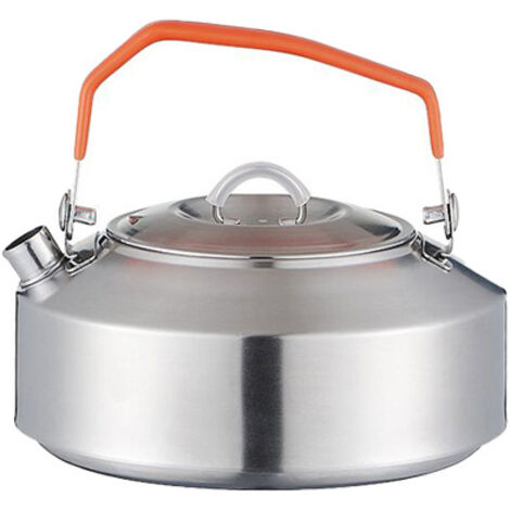 Bouilloire de Camping en Acier Inoxydable 304 - Léger et Portable pour Randonnée, Pique-nique et Voyage