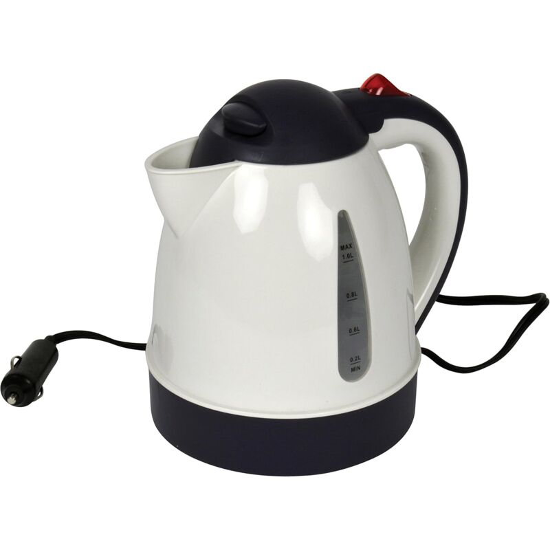 Bouilloire d'eau - 1 Litre - 12V - Blanc