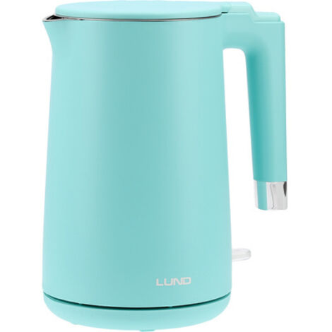 BOUILLOIRE ÉLECTRIQUE 1,5 L COOL TOUCH TURQUOISE - W-68208