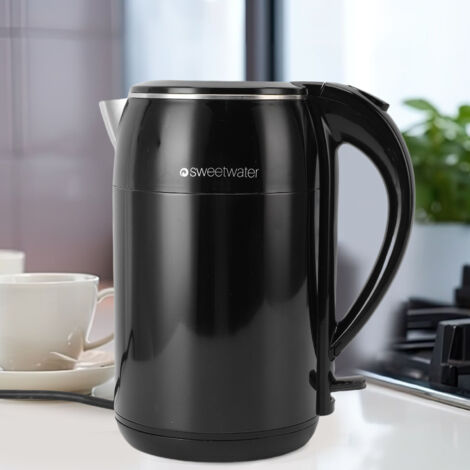Bouilloire électrique 1.8L 1500W - Bouilloire double isolation avec arrêt automatique
