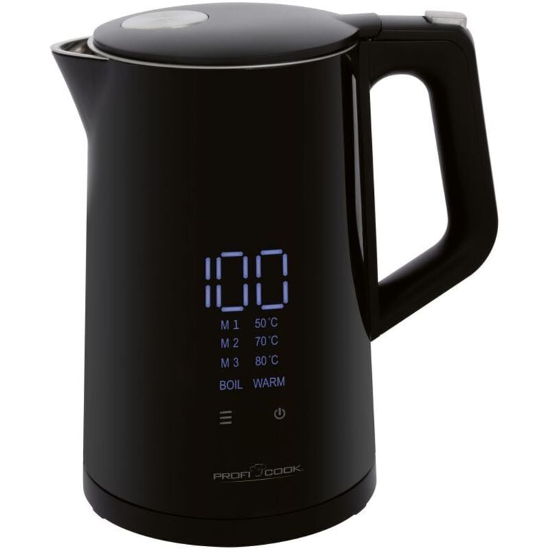 Proficook - Profi Cook pc-wks 1243 Bouilloire noir Contenance: 1.7 l