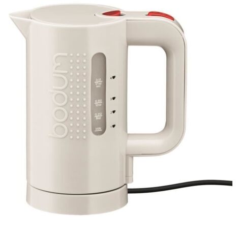 Bouilloire électrique - BODUM - BISTRO - 700 W - 0,5 L - Blanc