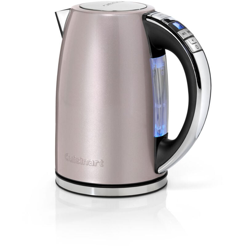 Bouilloire à température réglable 1.7l 3000w rose Cuisinart cpk17pie