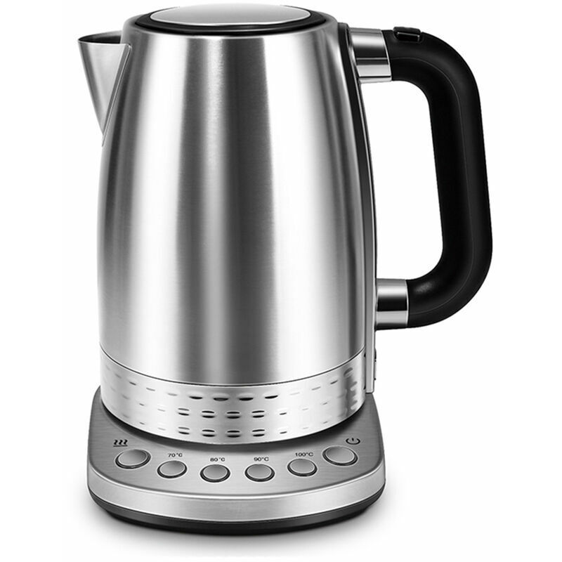 Bouilloire Electrique De 1,7 l, Bouilloire Intelligente Pour Le The Et Le Cafe, Controle De La Temperature, Fonction De Maintien Au Chaud, Protection