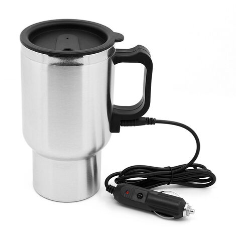 Bouilloire électrique voiture 24v env. 1200ml tasse chauffante avec  l'allume-cigare bouteille à café mugs camion distributeur d'eau chaude  voyage cadea - Bouilloire - Achat & prix