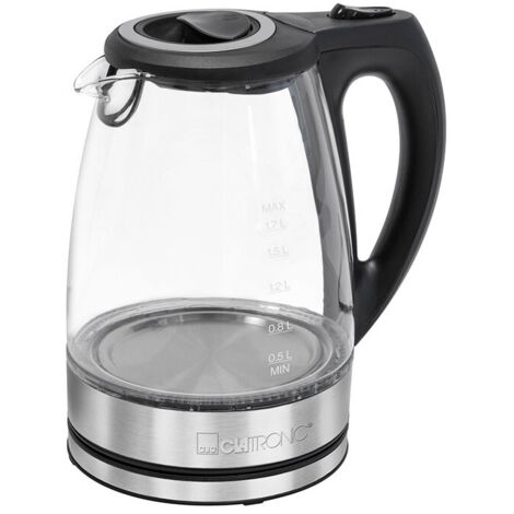 Bouilloire électrique en verre 1,5L 2200W Clatronic WKS 3744G