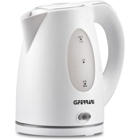Bouilloire électrique G3 Ferrari Relax 1,5 L 2000 W Blanc