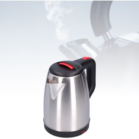 Bouilloire électrique inox sans fil - 2L 2000W - Rapidité sécurité - Pour maison bureau dormitory