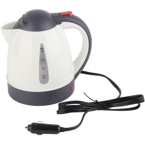 Bouilloire électrique portable 1000ml 24V pour voiture et voyage - Idéale pour thé et café