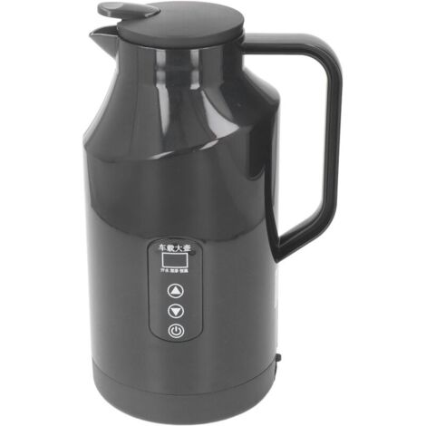 Bouilloire électrique pour voiture 1500 ml 200W – Acier inoxydable – Prise allume-cigare 12V/24V – Isolation avancée pour boissons chaudes