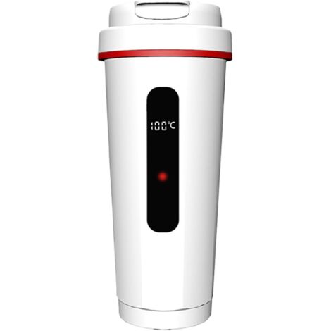 Bouilloire électrique pour voiture, bouteille chauffante en acier inoxydable, chauffe-eau thermostatique instantané pour eau, café, thé, lait, voyage, pique-nique, cuisine, bateau, camion, SUV, dortoi