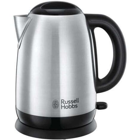Bouilloire électrique Russell Hobbs Adventure 23912-70 1,7 L 2400 W Noir Argent