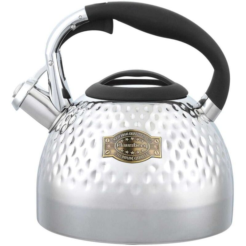 Bouilloire En Acier Avec Sifflet 3l Klausberg Kb-7644
