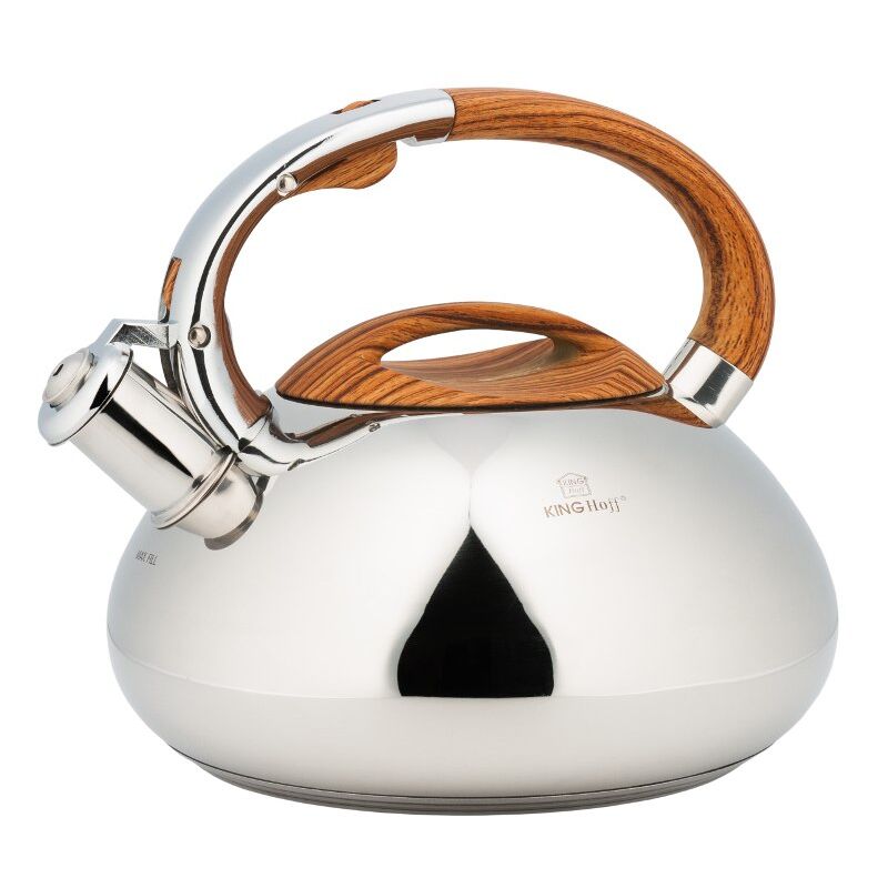 Bouilloire en acier Kinghoff 3,0 L avec sifflet KH-3274