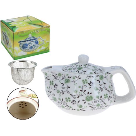 Bouilloire en céramique avec infuseur