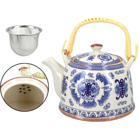 Bouilloire en céramique avec infuseur