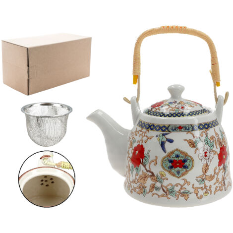 Bouilloire en céramique avec infuseur