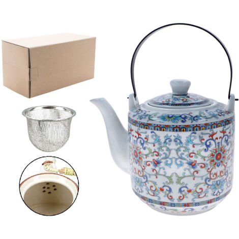 Bouilloire en céramique avec infuseur