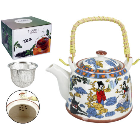 Bouilloire en céramique avec infuseur