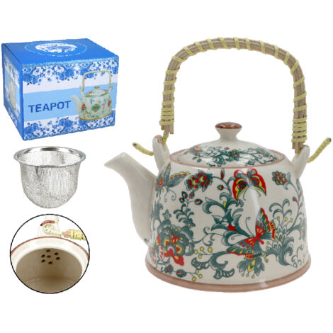 Bouilloire en céramique avec infuseur