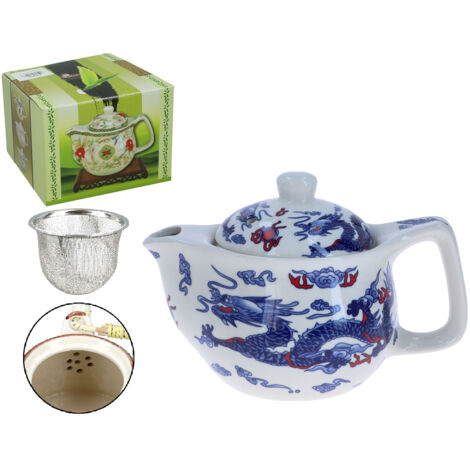 Bouilloire en céramique avec infuseur
