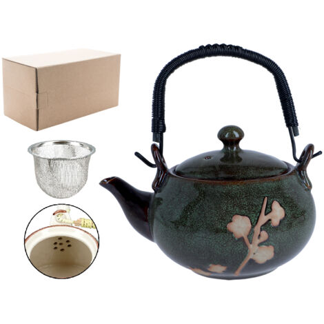 Bouilloire en céramique avec infuseur
