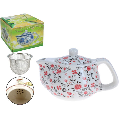 Bouilloire en céramique avec infuseur