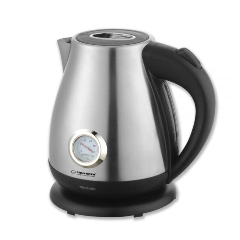 Bouilloire Electrique avec Thermom&egrave;tre THAMES 1,7 L 2200W Inox