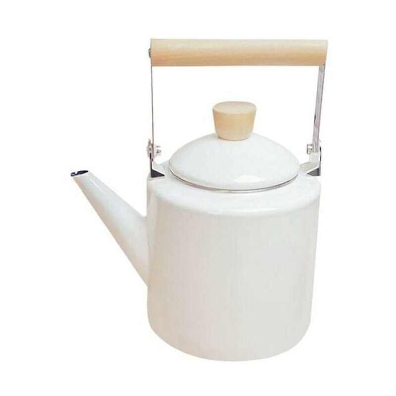 Rwoythk - Bouilloire émaillée Théières de style japonais 2 litres pour la plupart des cuisinières halogènes Théières Kungfu Eau