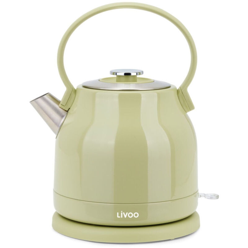 LIVOO Bouilloire r&eacute;tro 1,5 L