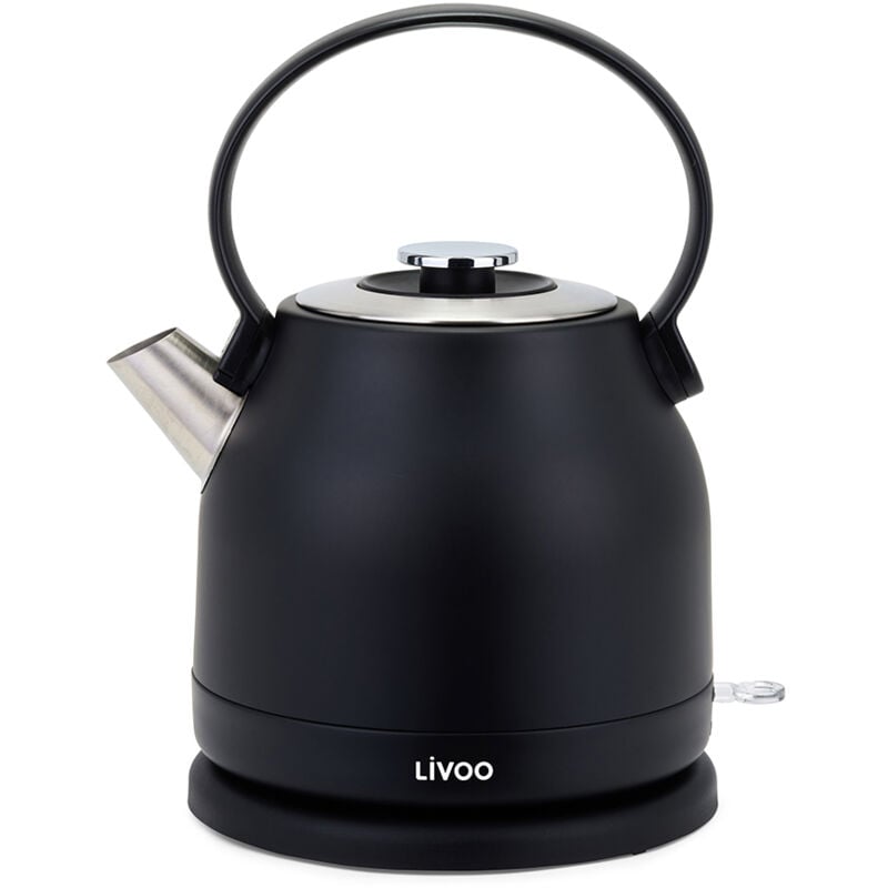 Bouilloire électrique 1.5l 2200w noir - Livoo - DOD202N