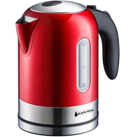 Bouilloire sans fil 1.7L Rouge Blackpear BSF1740