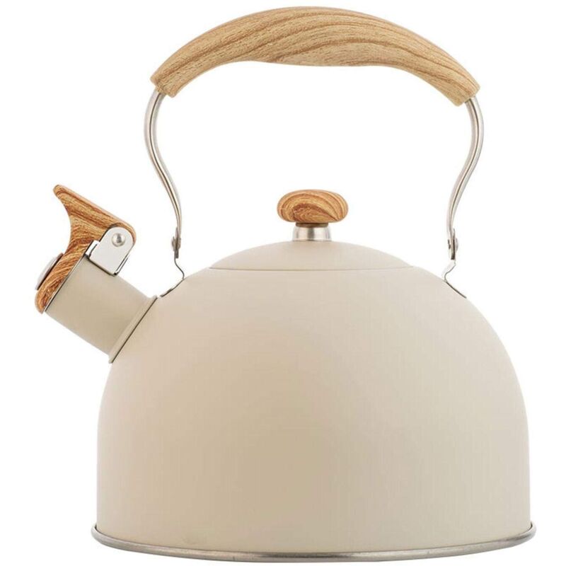 Gabrielle 2.5L Bouilloire Sifflante, Bouilloire Sifflante Induction Gaz Bouilloire En Acier Inoxydable Bouilloire Théière Sifflante Bouilloire a