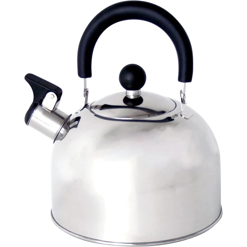Einemgeld - Bouilloire à sifflet Inox Induction 34 Litres(Moins de 4 litres)