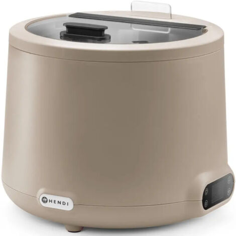 Bouilloire thermos électrique UNIQ, diamètre 365 x 325 mm, 8 l, 500 W, beige