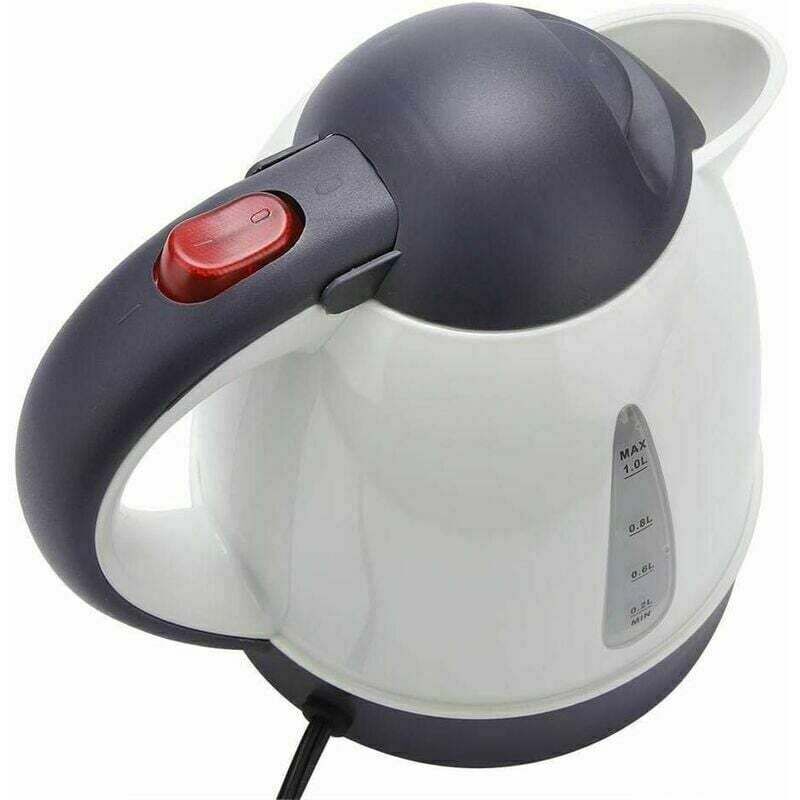 Bouilloire Voiture, 1000ml Portable 12V Camion Voiture Voyage Bouilloire Bouteille Chauffe-Eau pour Allume-Cigare avec