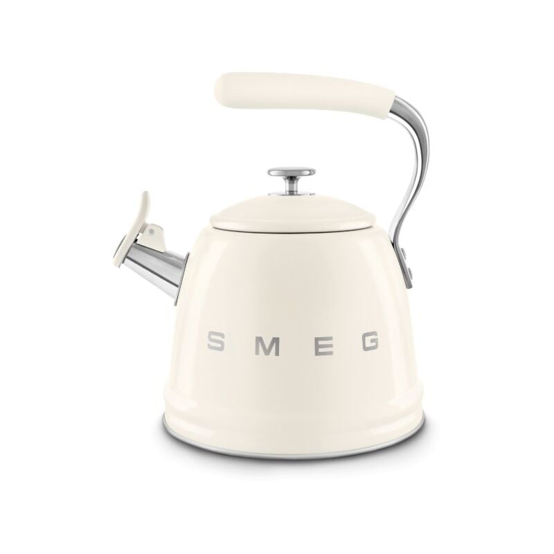 Smeg - Bouilloires à sifflet 2.3l crème WKF01CR
