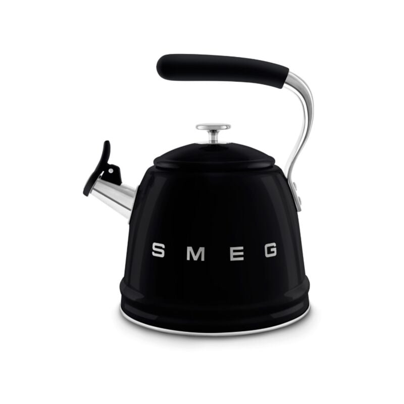 Smeg - Bouilloires à sifflet 2.3l noir WKF01BL