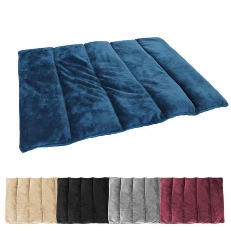 Bouillotte, coussin chauffant 45 x 30 cm pour le dos ou autres parties du corps - Bleu - Vivezen