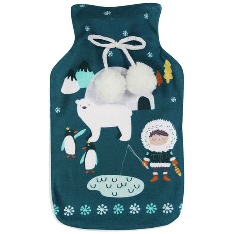Bouillotte enfant avec housse polaire 2L Igloo