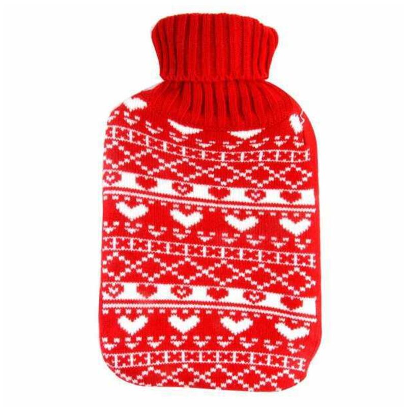 Bouillotte Coeurs Blancs 2L